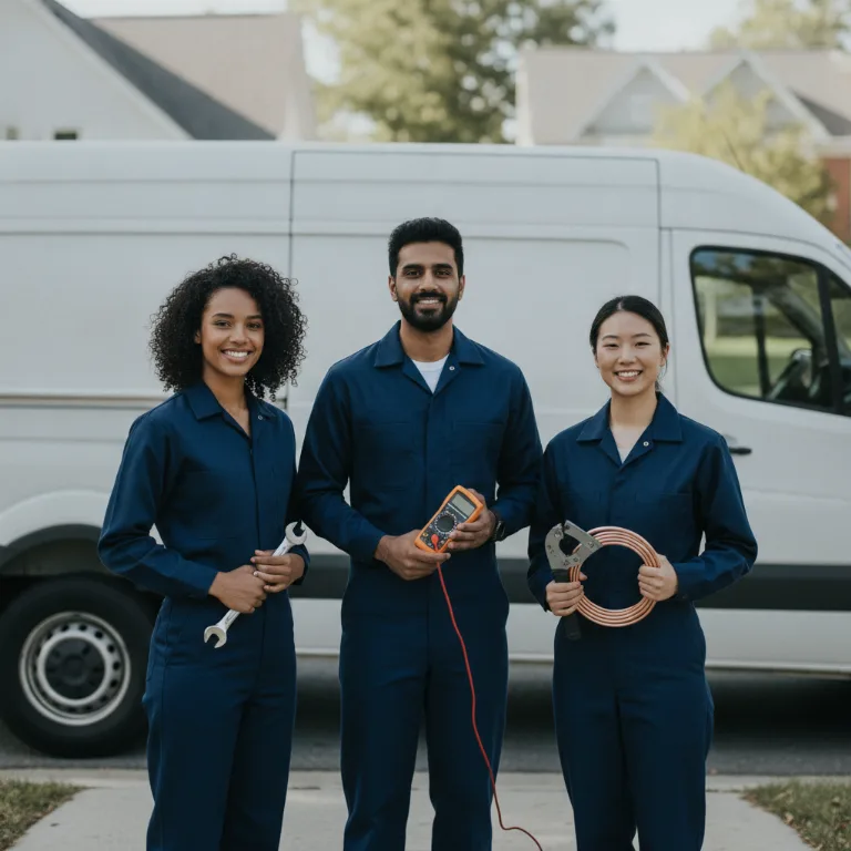 HVAC team in Evansville